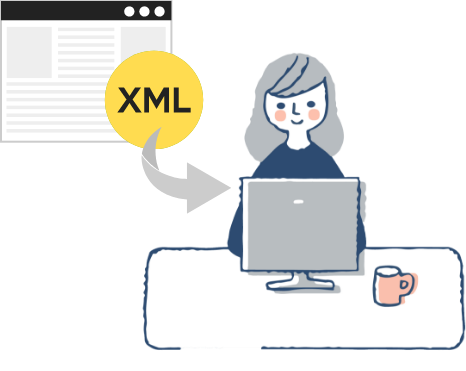 XMLインポートイメージ