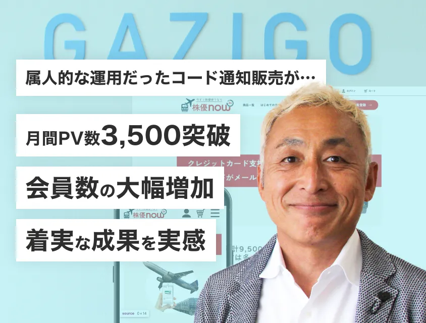 ガジーゴ様のインタビューリスト画像